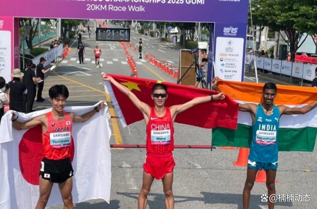 印度田径选手跑出好成绩，赢得掌声